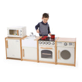 Tidlo Educational Wooden Toy Washing Machine - afbeelding 2