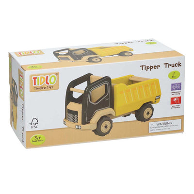 Camion inclinable en bois tidlo
