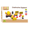 Tidlo Wooden Dollhouse Construction Workers Material Material, 13dlg.