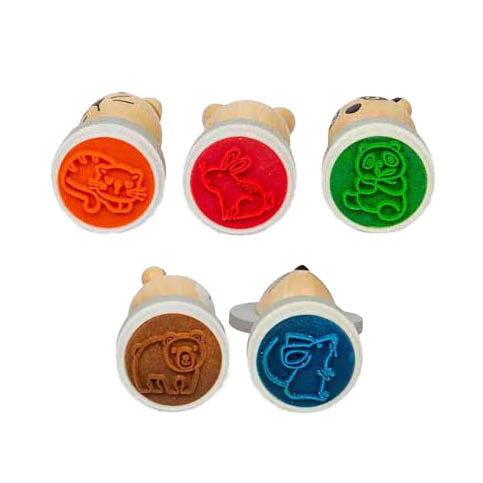 Bigjigs Stamps en bois, 5e.
