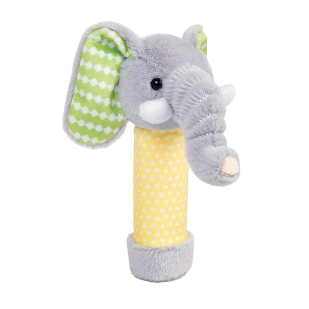 Bigjigs éléphant en peluche rammelaar
