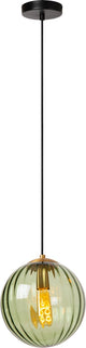 Lucide monsaraz - lampe suspendue - ø 25 cm - 1xe27 - vert