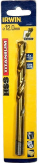 Foret à métaux Irwin hss 135° titane 12mm - 10502601