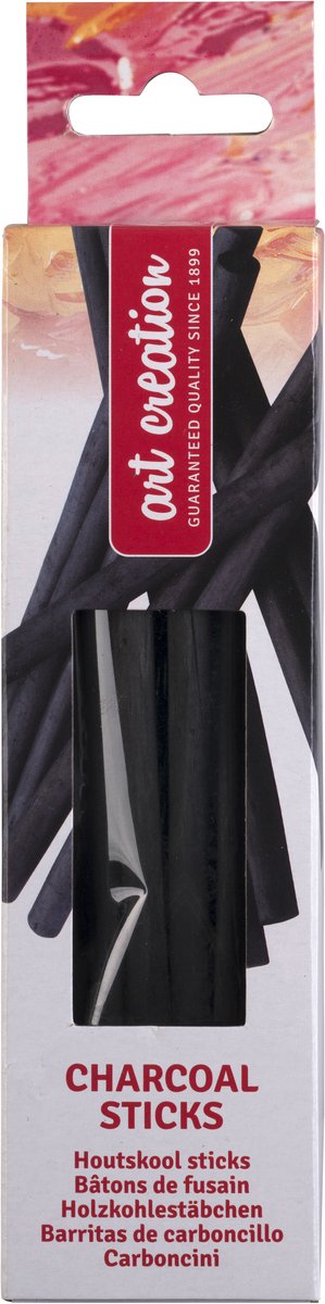 Talens art création Talens fusain 14 cm, blister de 10 pièces, 4 pièces
