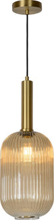 Lucide maloto - suspension - ø 20 cm - 1xe27 - ambre