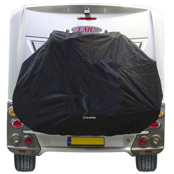 DS couvre la couverture du transporteur de vélo avec dangerBorde Holder Black