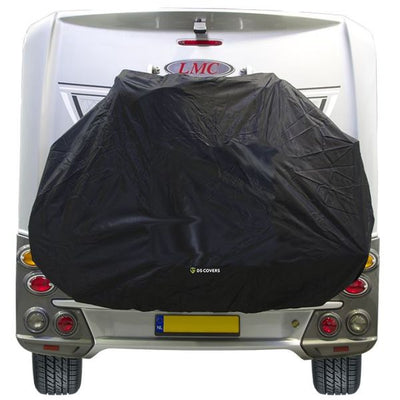 DS couvre la couverture du transporteur de vélo avec dangerBorde Holder Black