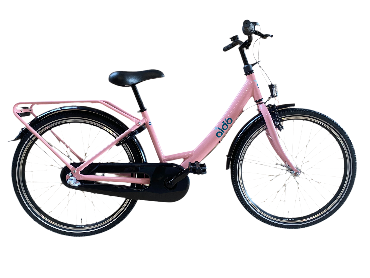 Aldo 24 pouces vélo carino aluminium 3v rose