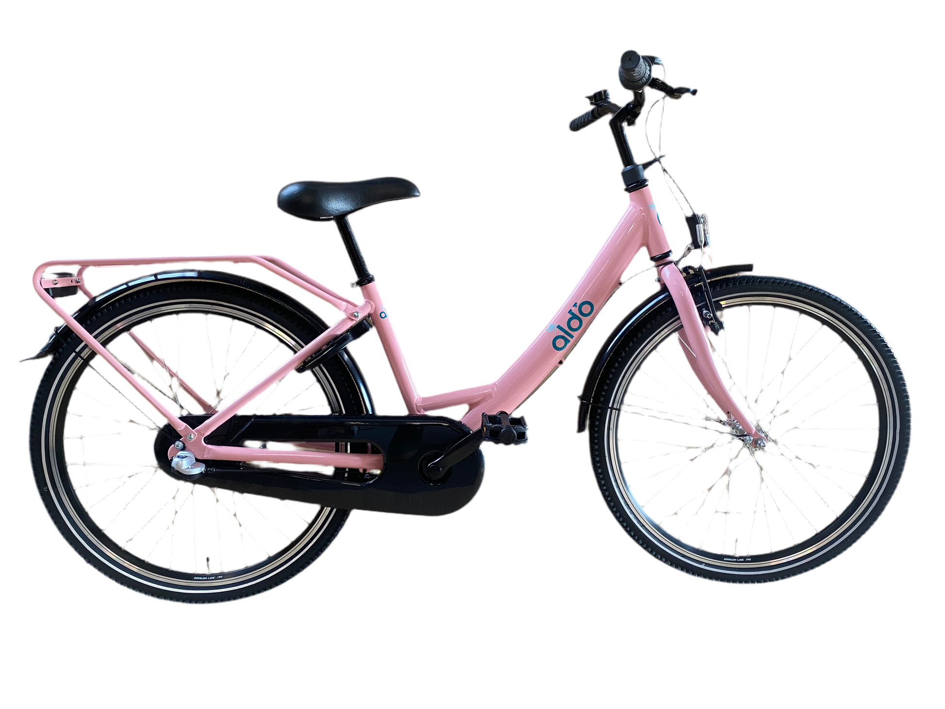 Aldo 24 pouces vélo carino aluminium 3v rose