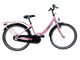 Aldo 24 pouces vélo carino aluminium 3v rose