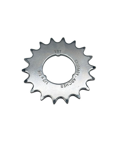 Gear Sturmey Archer 18T 1 8 Modèle plat Chrome