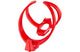 Supacaz Fly Cage Bidone Holder Poly Red