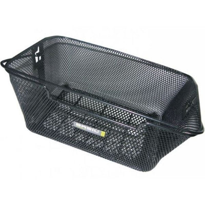 Basil Capri - panier à vélo - arrière - noir