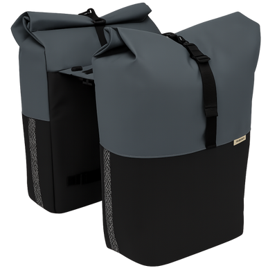 Newlooxs new looxs sac double nyborg mik 2.0 34l gris foncé noir