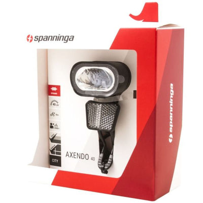 Spanninga Headlight AxEndo 40 XDASC Auto Dynamo
