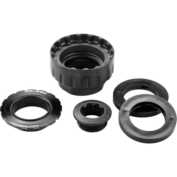Shimano-crrankset 12 vitesses SLX FC-M7130-1 sans collier à 175 mm-noir