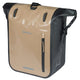 Basil sac de vélo simple rivo m bâche mik 12-15l 14 x 25 x 38 cm - sable noir