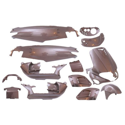 Edge Stocking Runner jusqu'à l'année de construction 08-2005 15 pièces Audi Brown Metallic