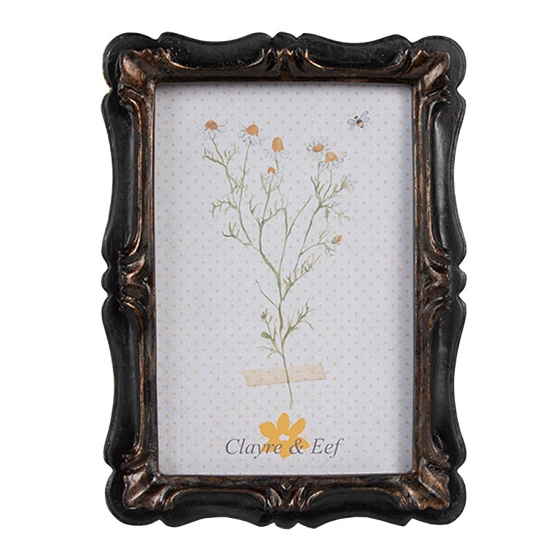 Cadre photo Clayre eef 14x2x19cm 10x15cm