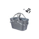 Basil Mand arrière 2day mik 22l Grey Maxe 20x38x17cm