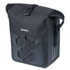 Basil sac navigateur m simple noir | crochets micro | 15l