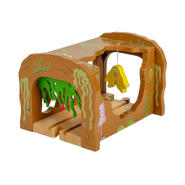 Tunnel de monstre en bois de Bigjigs