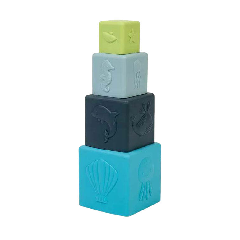 Bigjigs Stacking Blocks, 4e.