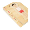 Bigjigs en bois anatomiepuzzel - garçon, 26e.