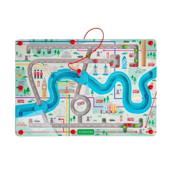 Bigjigs Wooden Magnetic London Maze