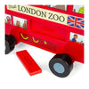 Figurine à tirer en bois pour bus de Londres Bigjigs