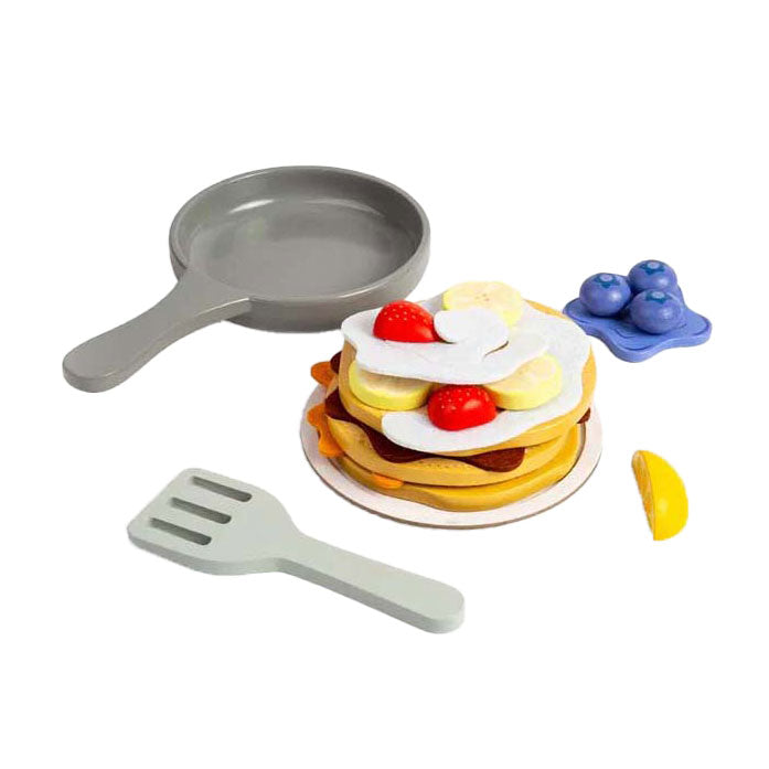 Bigjigs en bois des crêpes en bois set, 16dlg.