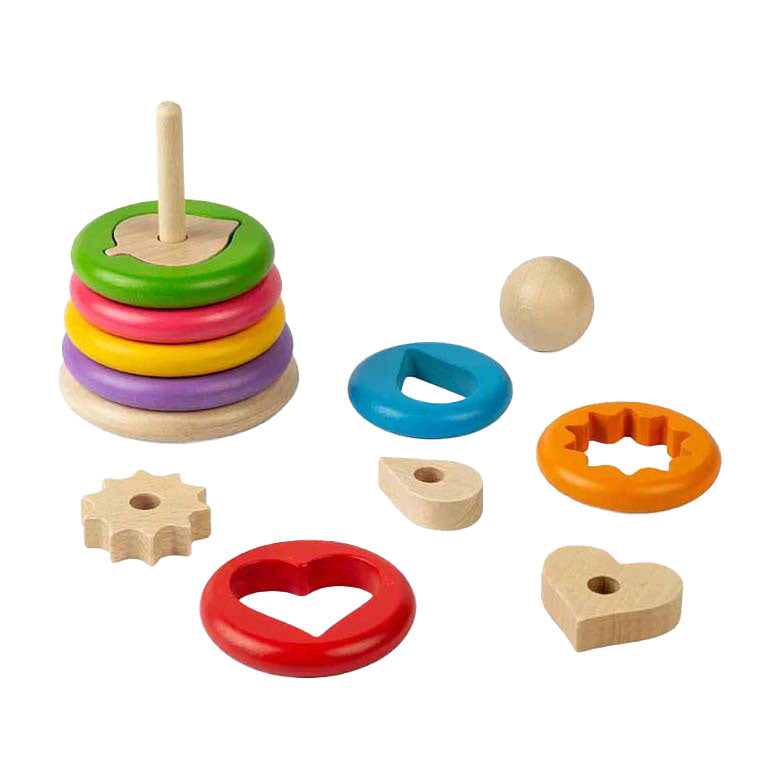 Bigjigs Secret en bois Vorma Stormer, 16dlg.