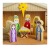 Bigjigs Scène de nativité en bois, 13dlg.