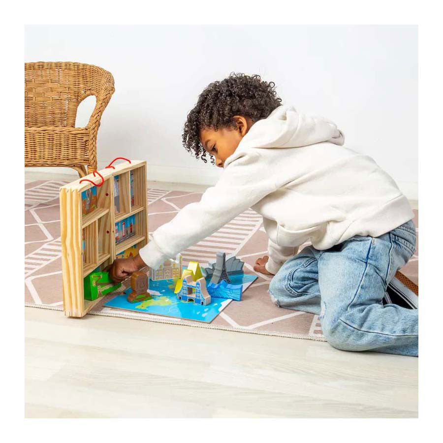 Bigjigs Wooden Reis Play Set, 10dlg.