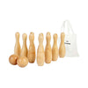 Bigjigs Bowling en bois, 12dlg.