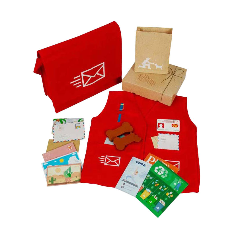 Bigjigs Postman Dress Up avec accessoires