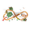 Bigjigs Ensemble de train en bois en bois, 50dlg.