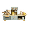 Ensemble de jeu de coin café en bois Bigjigs, 32 pièces.