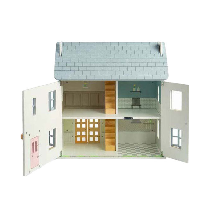 Bigjigs en bois de maison d'été poppenhuis