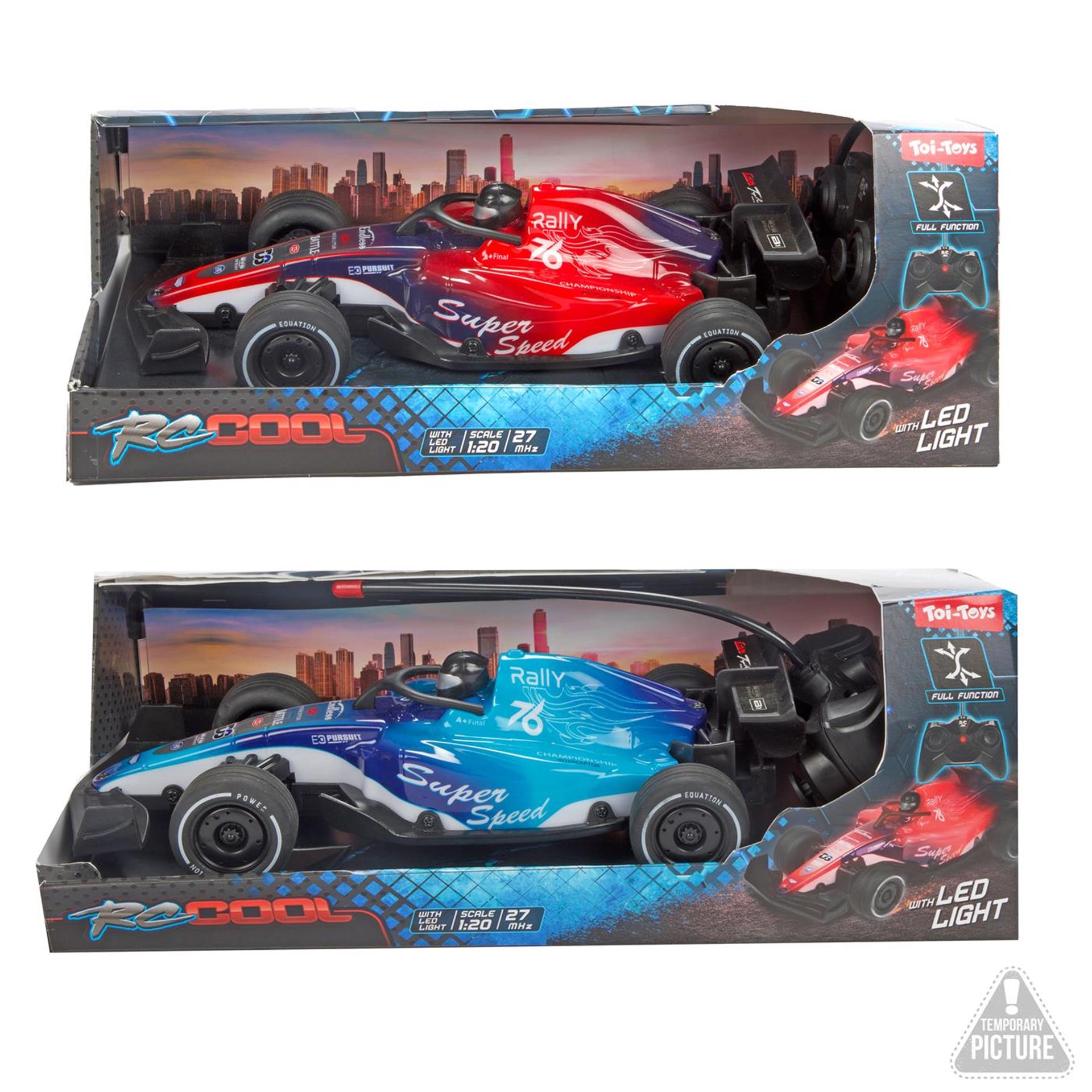 Toi-toys rc-cool voiture de course style f1 1:20
