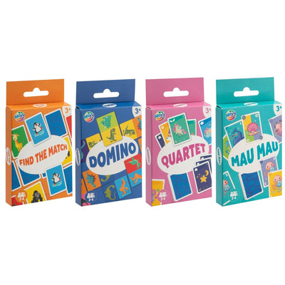 Jeu de cartes de la famille Moxy