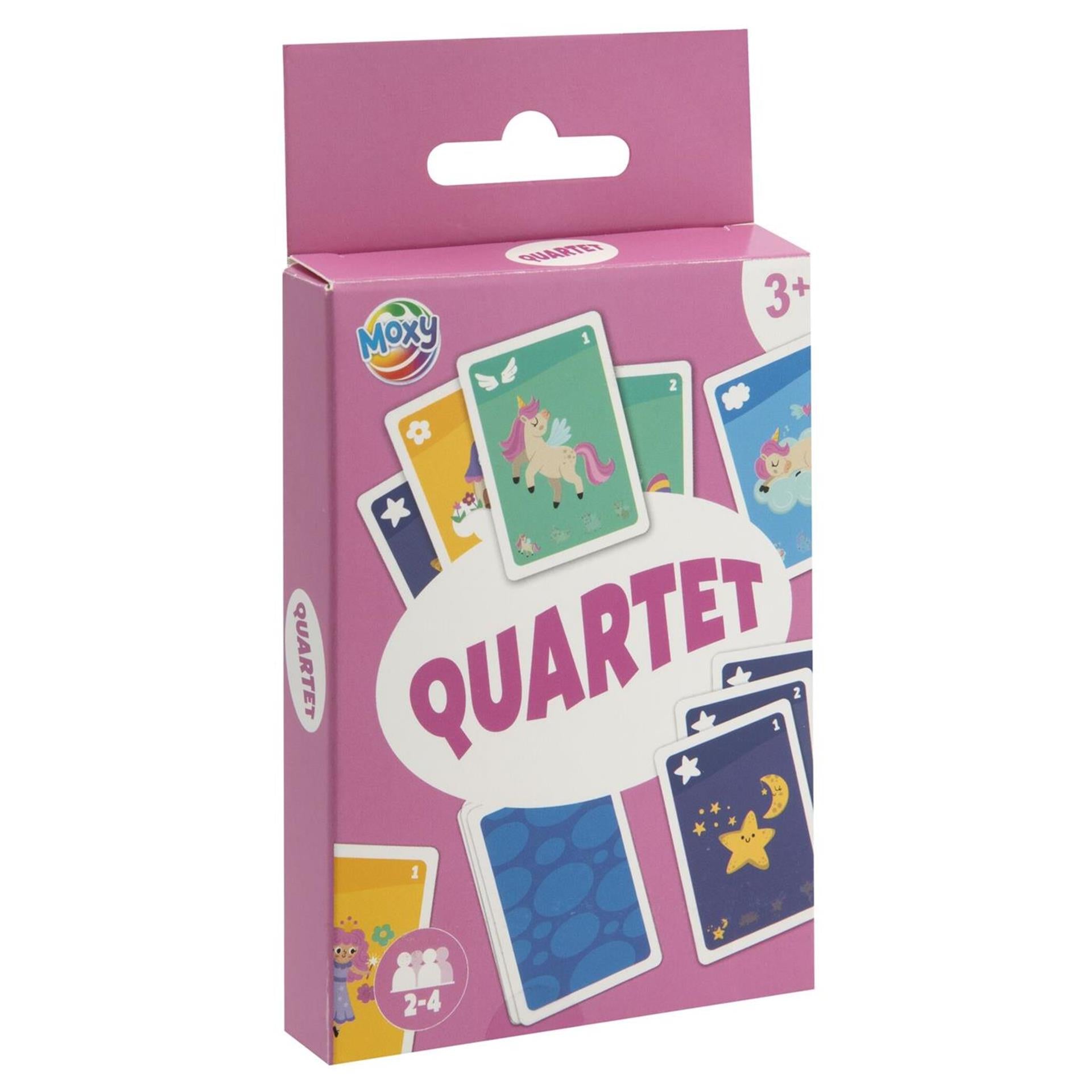 Jeu de cartes de la famille Moxy