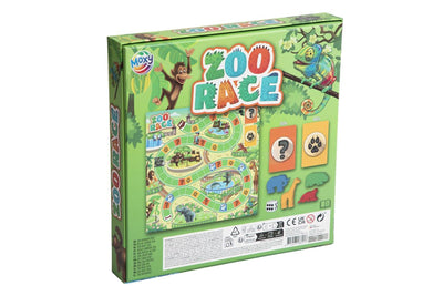 Moxy jeu de société zoo course 24x25x4cm