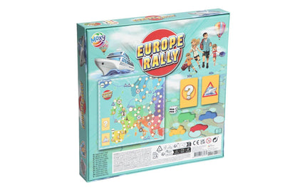 Moxy jeu de société rallye européen 24x25x4cm