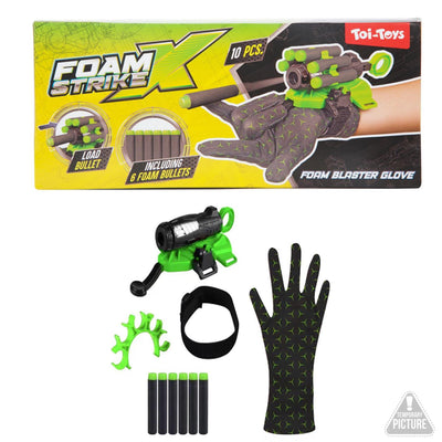 Toi-toys shooter sur bracelet avec 6 flèches en mousse