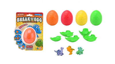 Johntoy John Toy casse cet œuf de dinosaure dans un œuf