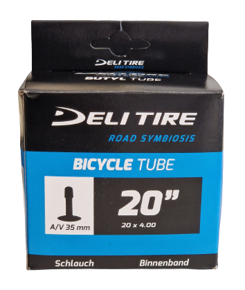 Deli Tire Chambre à air av7xxl 20 pouces 20x4.00 (100-406) av 35mm gros vélo