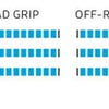 Bande de pliage Schwalbe G-one Allround DD Raceguard 27,5 x 2,25 57-584 mm-noir avec réflexion