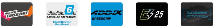 Bande de pliage Schwalbe G-one Allround DD Raceguard 27,5 x 2,25 57-584 mm-noir avec réflexion