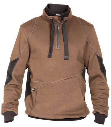 Pull Dassy marron stellaire gris l
